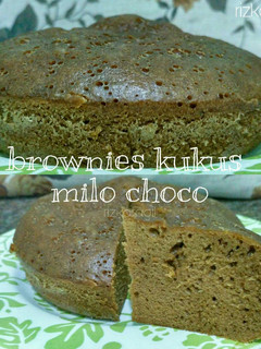 Foto resep Brownies Kukus Milo Choco