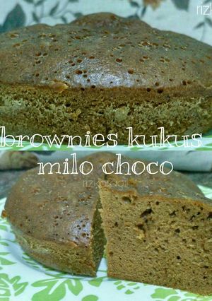 Foto resep Brownies Kukus Milo Choco