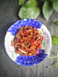 Foto resep Kentang sosis masak kecap