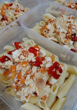 Foto resep (MEAL PREP) PENNE PASTA WITH TOFU SAUCE