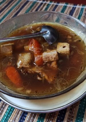 Foto resep Semur Tahu dan ikan