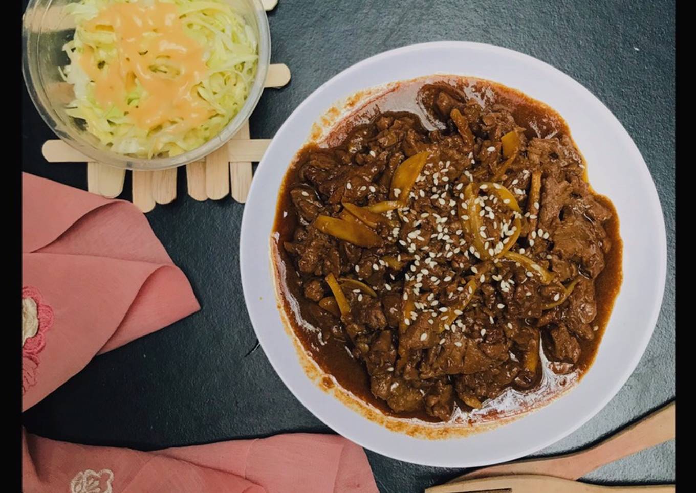 Beef Teriyaki ala ala Hokben
