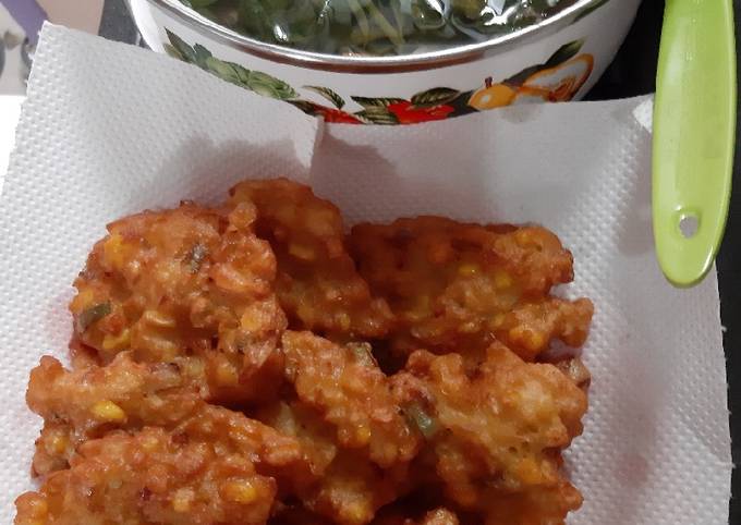 Resep Dadar Jagung Dan Sayur Asem Simple Oleh Ayuna Yupa Yuna Putri