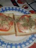 Pizzetas al microondas
