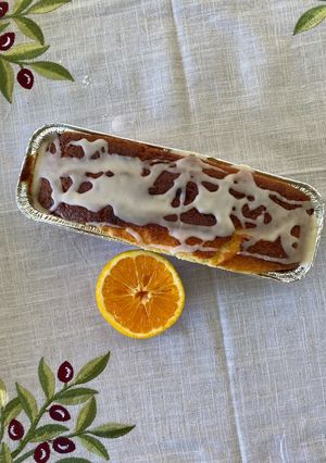 Una foto de Budín de naranjas sin azúcar