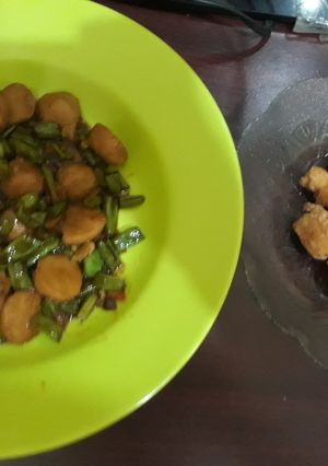 Foto resep Tumis buncis bakso