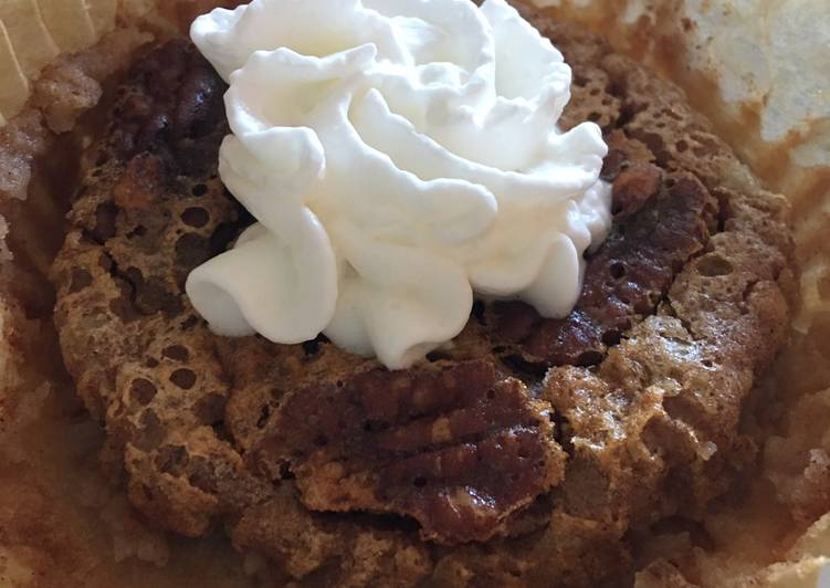 Steps to Make Perfect Low Fat Mini Pecan Pie