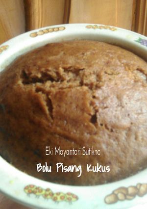 Foto resep Bolu Pisang Kukus Irit, Tanpa Mixer, Takaran Sendok