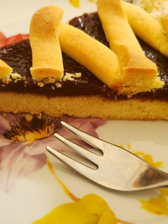 Una foto de Pastafrola de membrillo