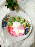 Es Pisang Hijau Topping Es Krim