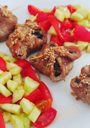 Foto di Fagottini di vitello con ripieno di melanzane