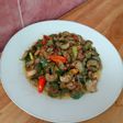 Tumis terong bulat