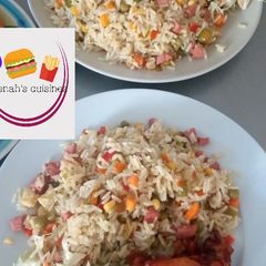 A picture of Portuguese Rice.