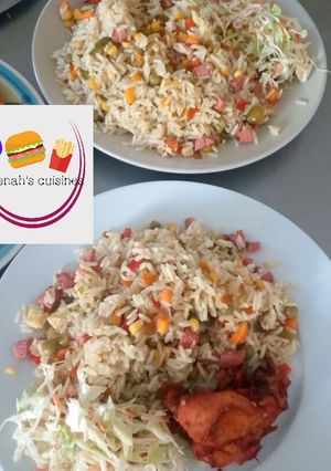 A picture of Portuguese Rice.