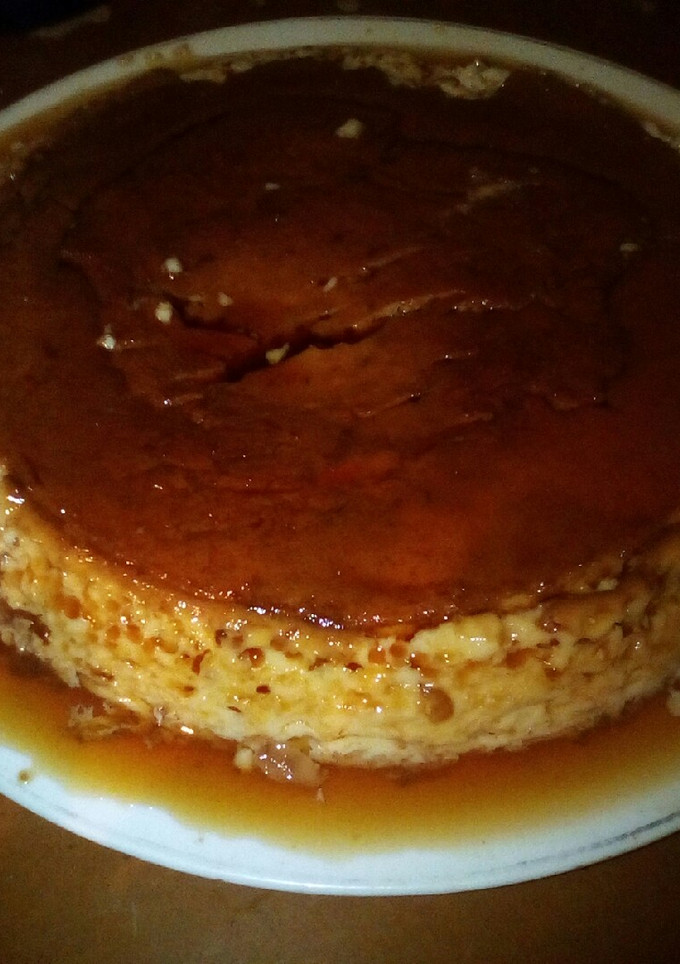 Una foto de Quesillo sin leche condensada