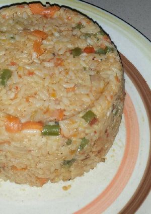 A picture of Coconut rice.