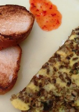 A picture of Mushroom Omelette (5 Ingredients fix).