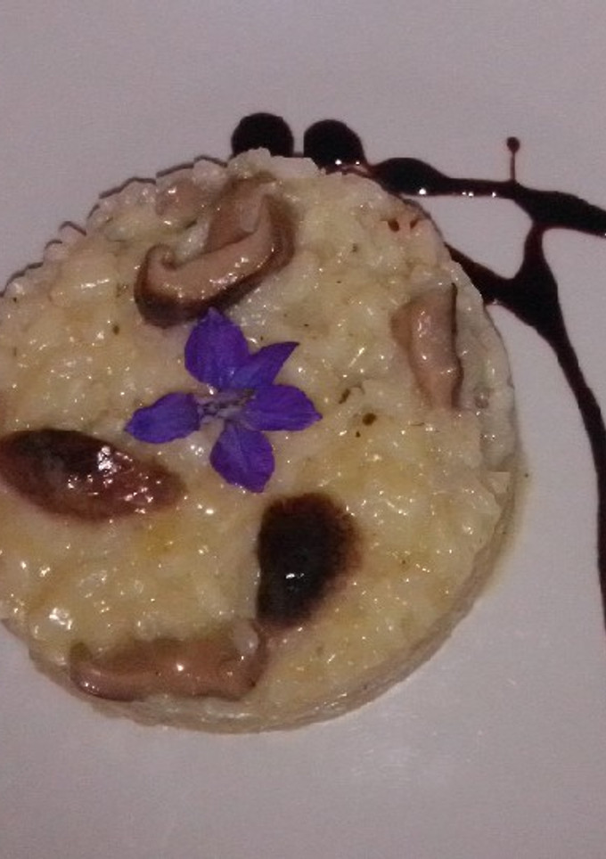 Una foto de Risotto de setas