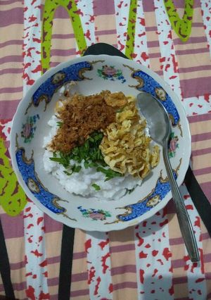 Foto resep Bubur Abon Sapi Sederhana tapi nagih