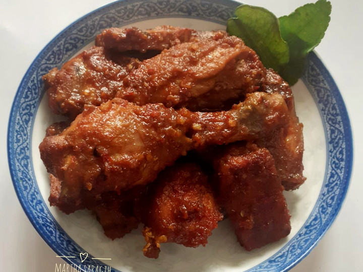 Resep Rica-rica Ayam dan Tempe Anti Gagal