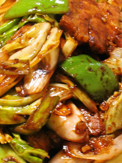 A picture of Szechuan Style Twice Cooked Pork.