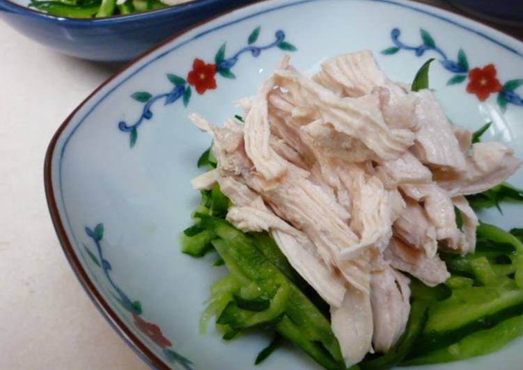 Recipe of Super Quick Homemade Versatile Juicy Poached Chicken (for Ban Ban Ji)