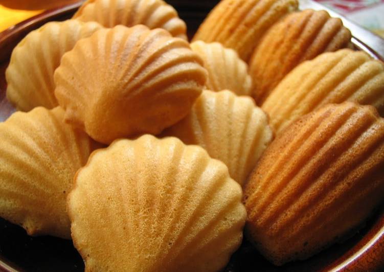 Easiest Way to Cook Perfect Madeleine for Those with Egg Allergies