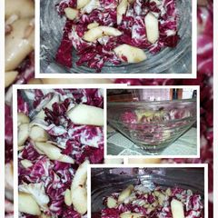A picture of AMIEs Pear, Radicchio & Walnut Salad.
