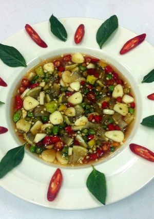 A picture of Chillies And Fish Sauce.
