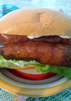 A picture of who wants a bite.