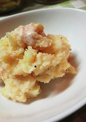 A picture of Spring Potato Taramasalata.