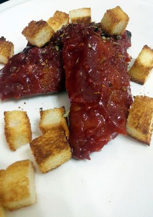 A picture of Spicy Whisky Mini Meatloaf.