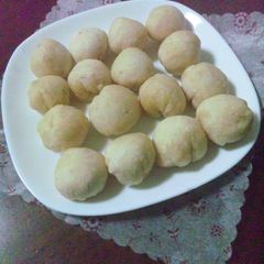 A picture of Easy in the Microwave Chewy Okara Dumplings.