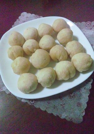 A picture of Easy in the Microwave Chewy Okara Dumplings.