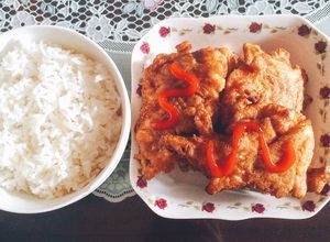 Hình của món Tôm chiên bột.