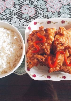 Hình của món Tôm chiên bột.