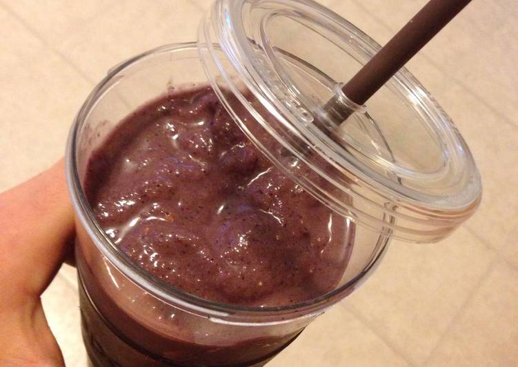 Recipe of Quick Heart healthy super antioxidant energy smoothy