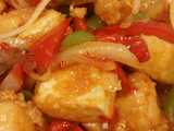 tofu with glaze