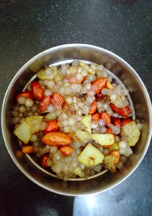 A picture of Black Pepper Sabudana Khichdi.