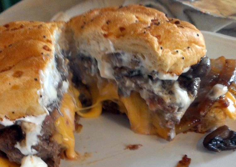 Step-by-Step Guide to Make Homemade Juicy Lucy Stroganoff Burgers