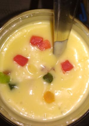 A picture of Mango shake.