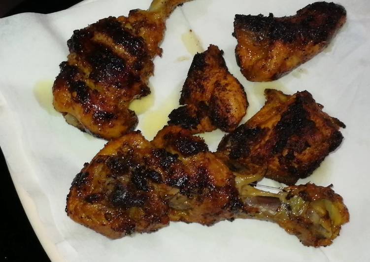 Tawa tandoori chicken