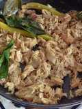 Ayam suwir bumbu Bali