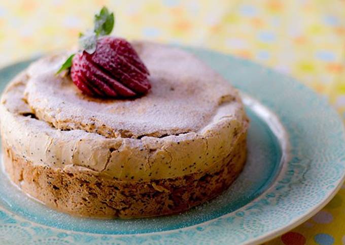 gluten free poppy seed cake recipe main photo