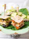 Thai inspired sandwich three ways 🥪