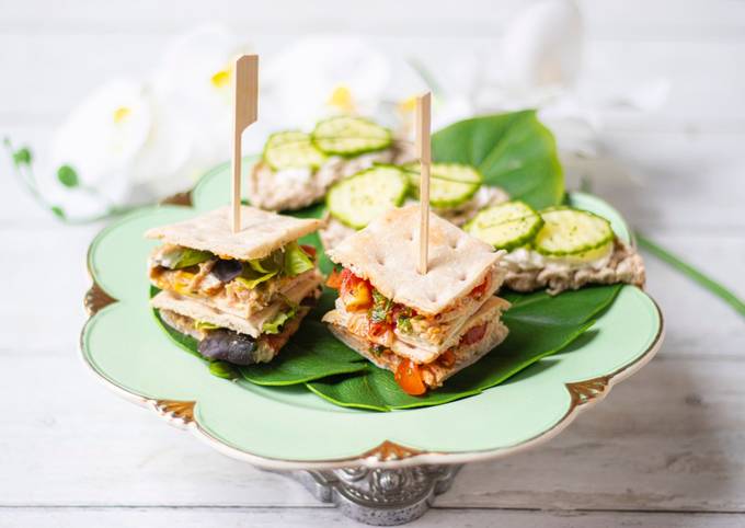 Thai inspired sandwich three ways 🥪