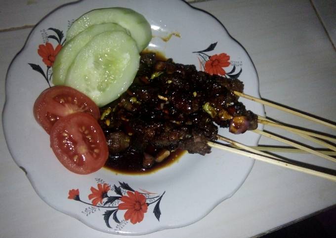 Anti Ribet, Membuat Sate daging sapi Sederhana Dan Enak