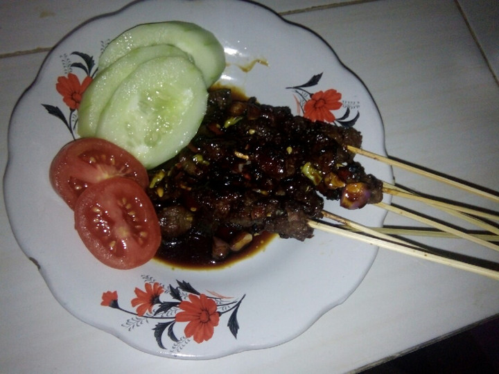 Resep: Sate daging sapi Kekinian