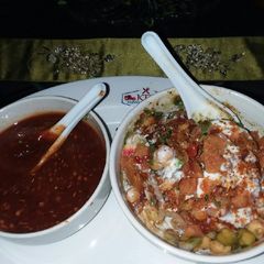 A picture of Khati meethi chana chaat #Facebook contest.
