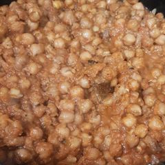 Amritsari chole A picture of Amritsari chole.